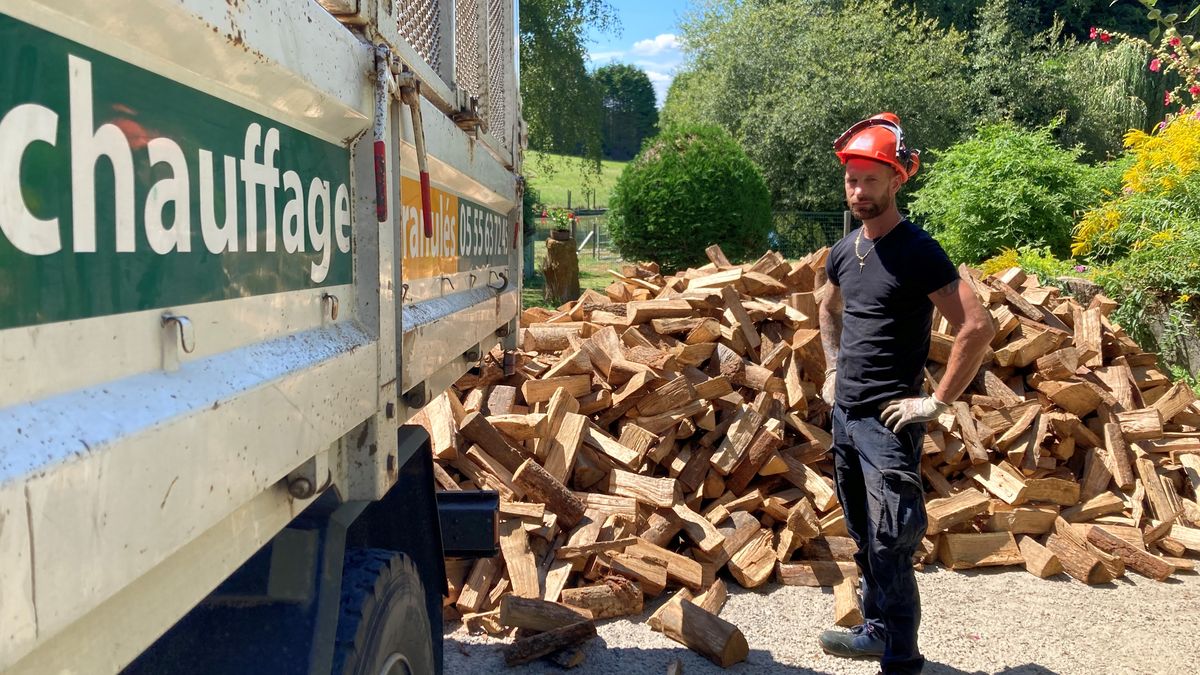 Exploitation forestière au Bois landry du bois de chauffage certifiée  gestion durable